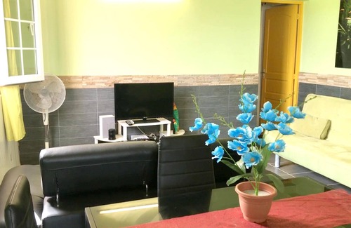 Sainte-Marie Apartment | Homerez - Appartement 5 km away from the beach with shared pool, jacuzzi and spa