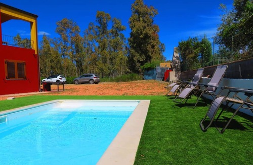 Cardedu Apartment | Homerez - Big appartement 700 m away from the beach for 9 ppl. with shared pool