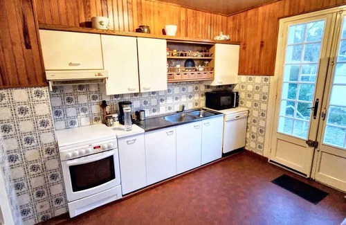 Donville-les-Bains House | Homerez - Big house 1 km away from the beach for 13 ppl. at Donville-les-Bains
