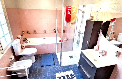Donville-les-Bains House | Homerez - Big house 1 km away from the beach for 13 ppl. at Donville-les-Bains