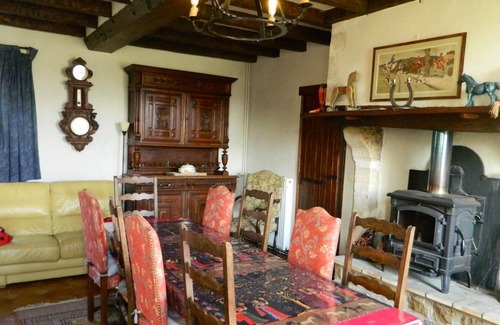 Colonard-Corubert House | Homerez - Big property for 10 ppl. with terrace at Colonard-Corubert