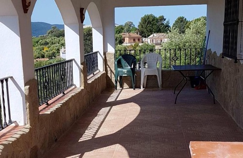 Algar Ski Chalet | Homerez - Chalet for 8 ppl. with swimming-pool, garden and terrace at Algar