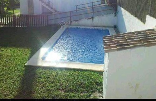 Algar Ski Chalet | Homerez - Chalet for 8 ppl. with swimming-pool, garden and terrace at Algar