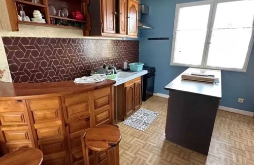 Curey House | Homerez - Comfortable House in Pontorson with Enclosed Garden