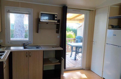 Banes House | Homerez - Great bungalow for 6 people. with pool access in Argences-en-Aubrac