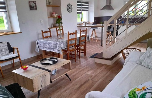 Plounevez-Lochrist House | Homerez - House 800 m away from the beach for 4 ppl. at Plounévez-Lochrist