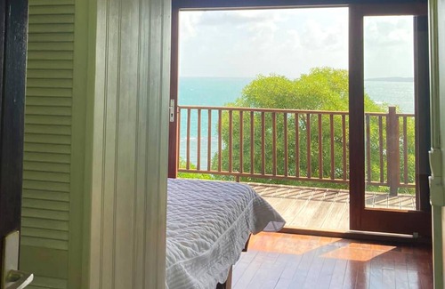 Le Robert House | Homerez - House for 10 ppl. with swimming-pool, sea view and garden at Le Robert