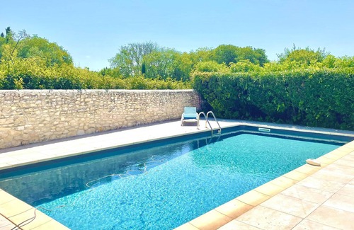 La Calmette House | Homerez - House for 3 ppl. with swimming-pool, garden and terrace at La Calmette