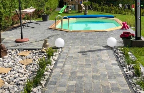 Hamois House | Homerez - House for 4 ppl. with shared pool, garden and terrace at Hamois