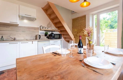 Bieville-Beuville House | Homerez - House for 4 ppl. with jacuzzi, spa and garden at Biéville-Beuville