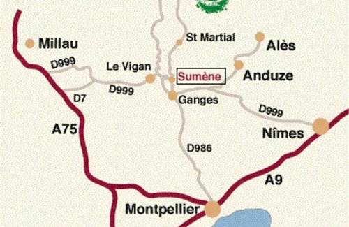 Sumene House | Homerez - Nice property for 7 ppl. with terrace at Sumène