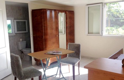 Triolet Apartment | Homerez - Nice studio 3 km away from the beach for 2 ppl. with garden at Triolet