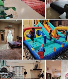 Rembia House | Homestay Adinda Siti Melaka with PLAYPOOL WATERPARK