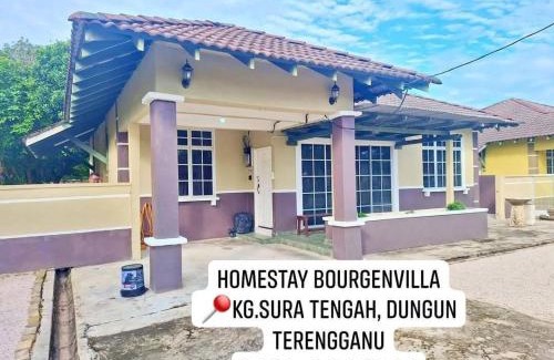 Kampung Sura Masjid House | Homestay Bourgenvilla Sura tengah Dungun Terengganu