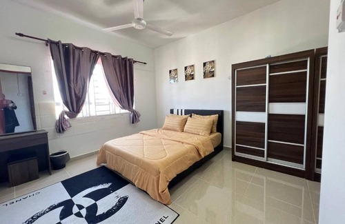 Kampung Ladang Tok Pelam Apartment | Homestay Kuala Terengganu Affan02 Dekat Pantai Batu Buruk