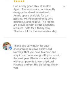 Chidambaram House | Homestay Senthil Akam