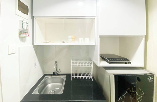 Semarang Apartment | Homey 1Br Without Living Room At Amartha View Apartment