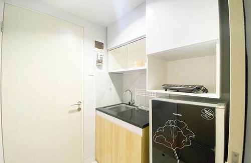 Semarang Apartment | Homey 1Br Without Living Room At Amartha View Apartment