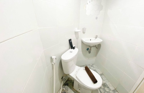Semarang Apartment | Homey 1Br Without Living Room At Amartha View Apartment