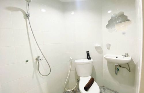 Semarang Apartment | Homey 1Br Without Living Room At Amartha View Apartment