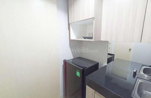 Semarang Apartment | Homey and Cozy Living Studio Amartha View Apartment By Travelio