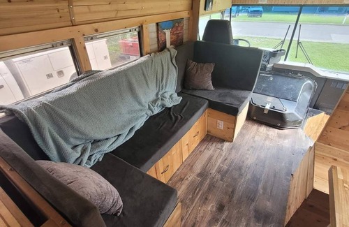 Chickamauga House | Homey Remodeled Bus in the Country on a Farm