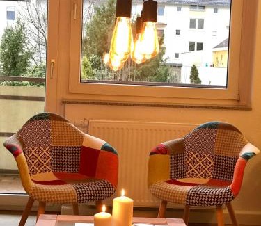 Ludwigshafen-Friesenheim Apartment | Homy 1BR plus Sofabed Business Apart - Near BASF - Super fast Wifi - Free Parking