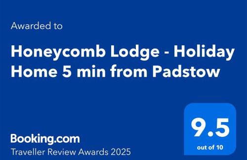 Treator House | Honeycomb Lodge - Holiday Home 5 min from Padstow