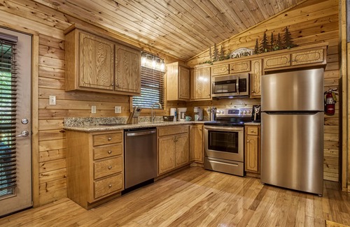 Gatlinburg - Pigeon Forge Cabin | Honeymoon/Anniversary Pigeon Forge Secluded Cabin-Mountain View-Dog Friendly