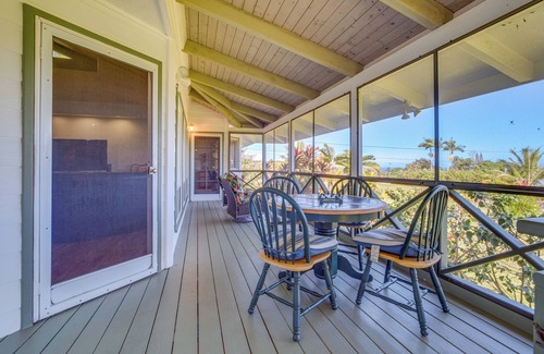 Honomu House | Honomu Home w/Screened Lanai + Ocean Views!