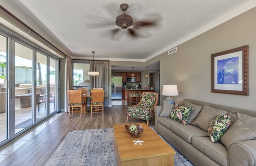 Kaanapali Condo | Honua Kai Resort, 2nd Floor 2 bedroom 2 bath condo with a large lanai.