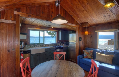 Hoodsport Cottage | Hood Canal, 1930's Beach Cottage, 315' Cove with Oysters!
