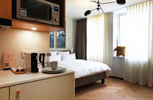 Mitte Apartment | Hood House Kassel - volldigitales Serviced Apartment