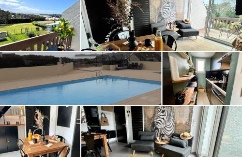 Guidel-Plages House | Horizon, vue mer, piscine chauffée
