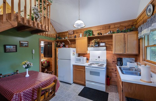 Bryson City Cabin | Horton House Smoky Mountain forest Log Cabin