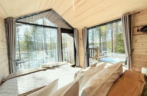 Kehys-Kainuu Villa | Hossaville Luxe West Lake Cabin