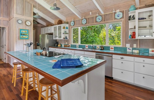 Kilauea House | Hosted By Parrish Kauai: Noho Kai at Anini Beach - Classic Hawaiian Beach Cottag