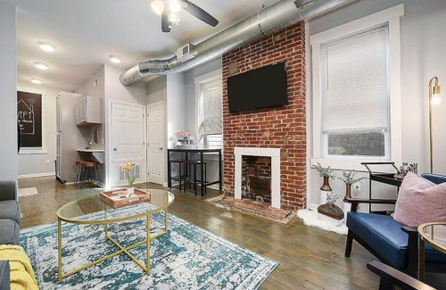 East Allegheny Apartment | HostWise Stays - The James Apt 1 - Patio, Free Street Parking