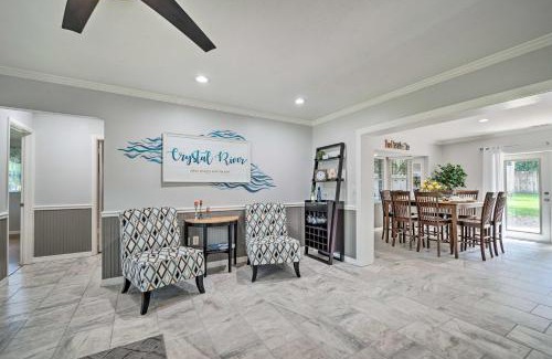 Crystal River House | Hot Tub and Game Room Crystal River Retreat!