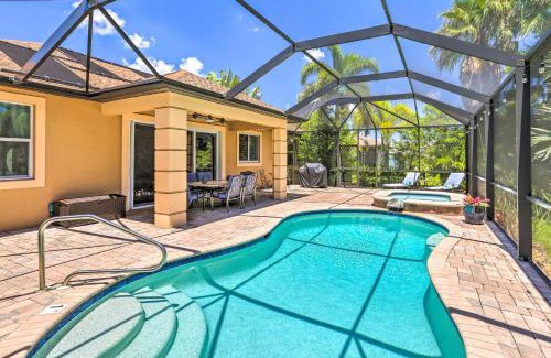 Pelican House | Hot Tub and Pool Tropical Retreat in Cape Coral!