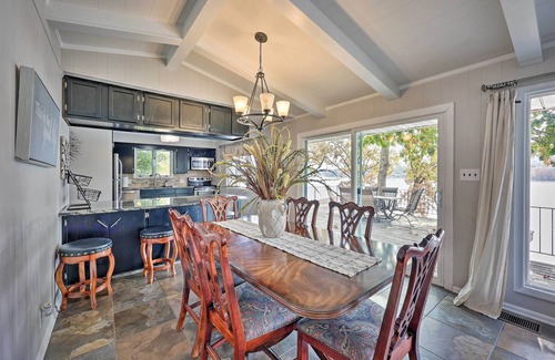Rockwell House | Hot Tub & Dock: Lakefront Home in Hot Springs
