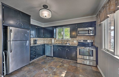 Rockwell House | Hot Tub & Dock: Lakefront Home in Hot Springs