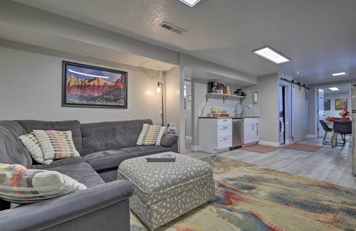 Hurricane Apartment | Hot Tub & Fire Pit: 'Zion Haven' in Hurricane!