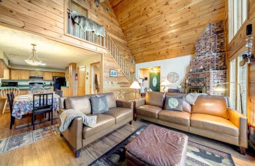 Berkeley Springs House | Hot Tub Fireplace Fire Pit Game Room & More
