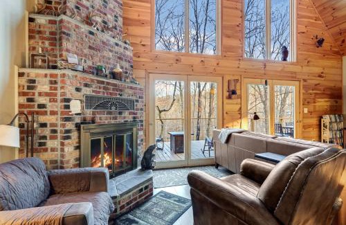 Berkeley Springs House | Hot Tub Fireplace Fire Pit Game Room & More