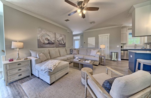 Summer Breeze House | Hot Tub Large Home Great Views and Steps to Beach