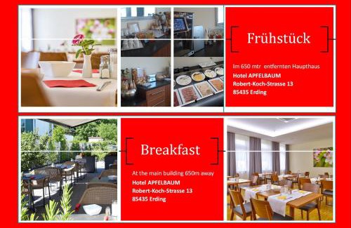 Altenerding Hotel | Hotel-Etage Apfelrot