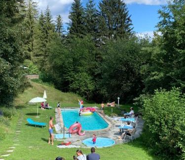 Waldhaus Flims Apartment | Hotel Haus am Waldrand