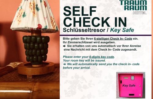 Heilbronn Hotel | Hotel TraumRaum - "SELF CHECK IN"