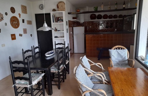 Formentera House | House 200m from the sea with large terrace, sea views, air conditioning, garden, max 6 pax